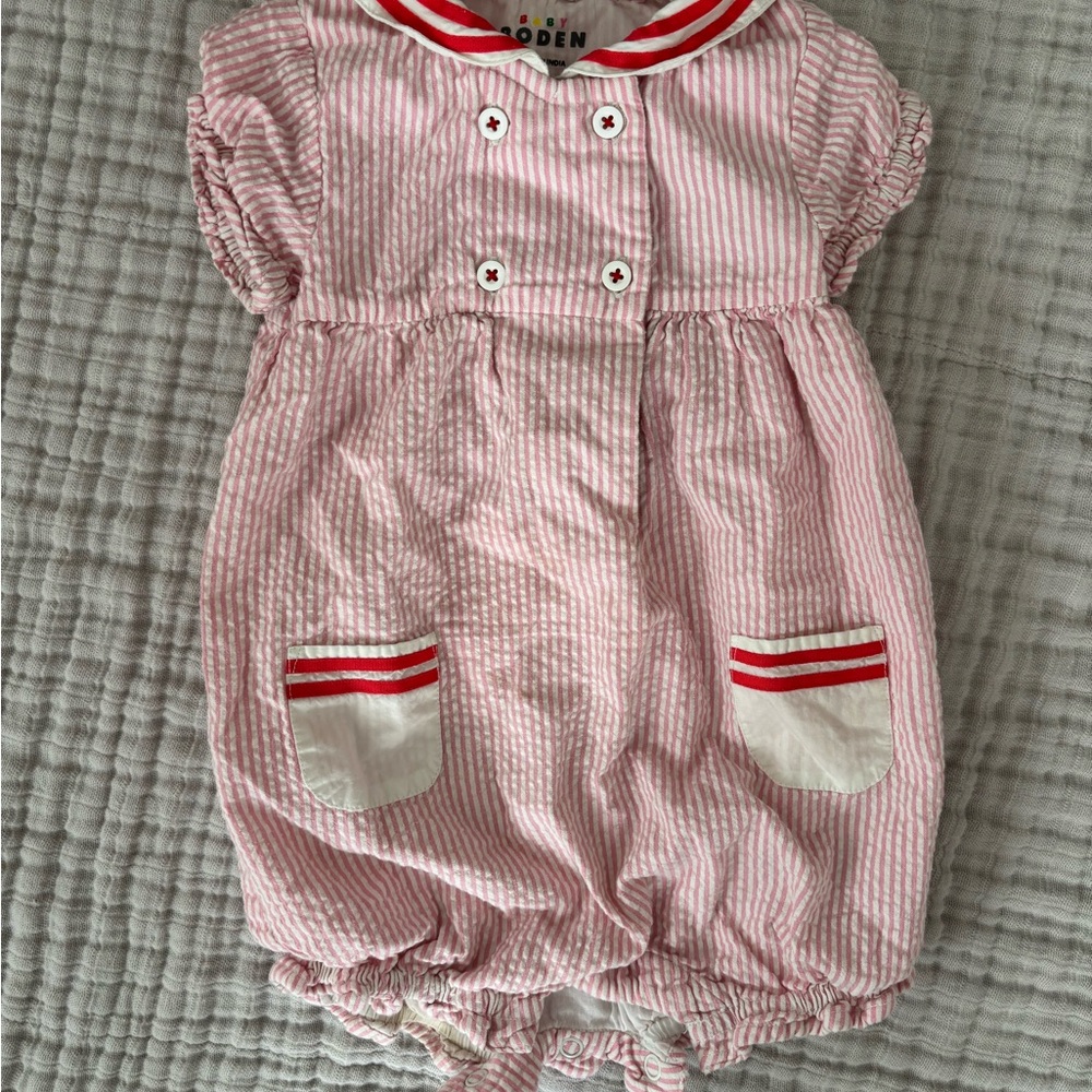 Bundle! 3 Baby Boden rompers! (9-12 months)